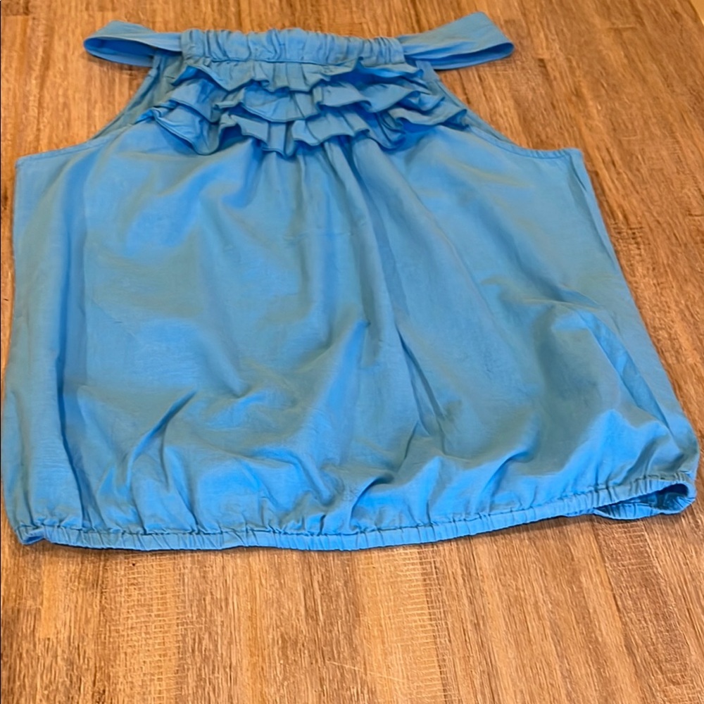 Sanctuary Blue Ruffle Top - Picture 3 of 10